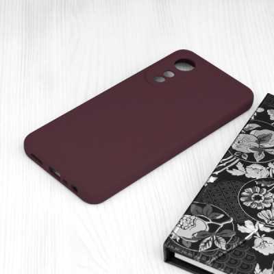 Husa pentru Oppo A78 4G - Techsuit Soft Edge Silicone - Plum Violet - 3