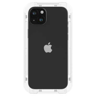 Folie pentru iPhone 15 Plus - Spigen Glas.tR EZ FIT - Clear - 7