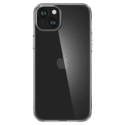 Husa pentru iPhone 15 - Spigen Air Skin Hybrid - Crystal Clear - 2