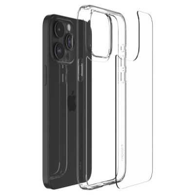 Husa pentru iPhone 15 Pro Max - Spigen Air Skin Hybrid - Crystal Clear - 7