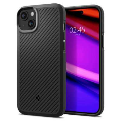 Husa pentru iPhone 15 Plus - Spigen Core Armor - Matte Black - 1