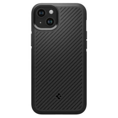 Husa pentru iPhone 15 Plus - Spigen Core Armor - Matte Black - 2