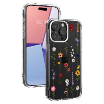 Husa pentru iPhone 15 Pro - Spigen Cyrill Cecile - Flower Garden - 5