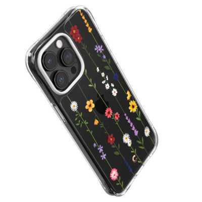 Husa pentru iPhone 15 Pro - Spigen Cyrill Cecile - Flower Garden - 6