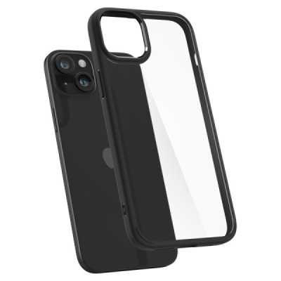 Husa pentru iPhone 15 Plus - Spigen Ultra Hybrid - Matte Black - 2