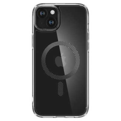 Husa pentru iPhone 15 - Spigen Ultra Hybrid MagSafe - Carbon Fiber - 2