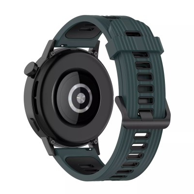 Curea Samsung Galaxy Watch 4/5/Active 2, Huawei Watch GT 3 (42mm)/GT 3 Pro (43mm), verde, W002 - 2