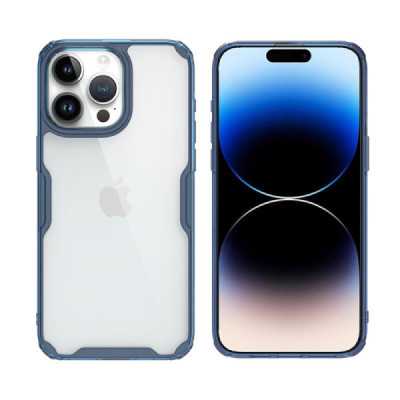 Husa pentru iPhone 15 Pro - Nillkin Nature TPU Case - Blue - 1