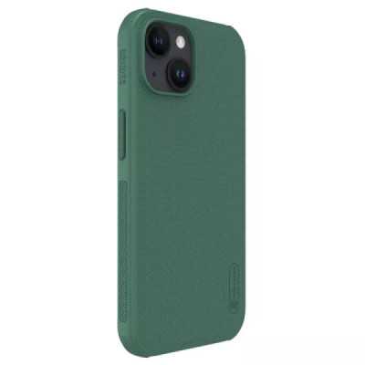 Husa pentru iPhone 15 Plus - Nillkin Super Frosted Shield - Deep Green - 6