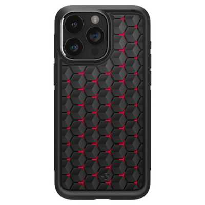 Husa pentru iPhone 15 Pro Max - Spigen Cryo Armor - Red - 3