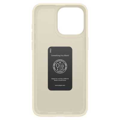 Husa pentru iPhone 15 Pro - Spigen Thin Fit - Mute Beige - 6