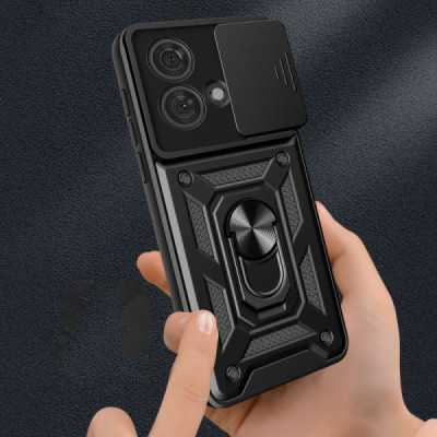 Husa pentru Motorola Edge 40 Neo - Techsuit CamShield Series - Black - 7