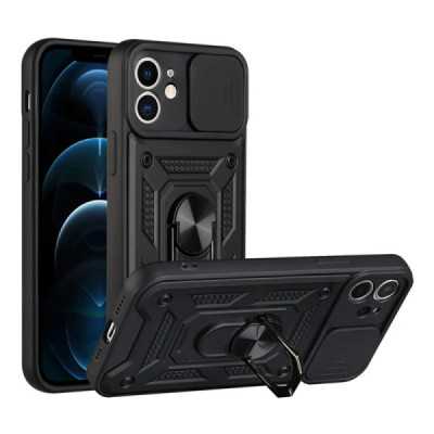 Husa pentru iPhone 11 - Techsuit CamShield Series - Black - 1