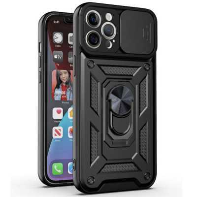 Husa pentru iPhone 12 Pro Max - Techsuit CamShield Series - Black - 1