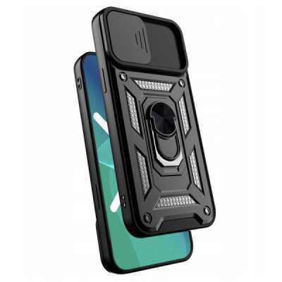 Husa pentru iPhone X / XS - Techsuit CamShield Series - Black - 2