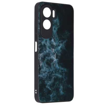 Husa pentru Honor 90 Lite - Techsuit Glaze Series - Blue Nebula - 5