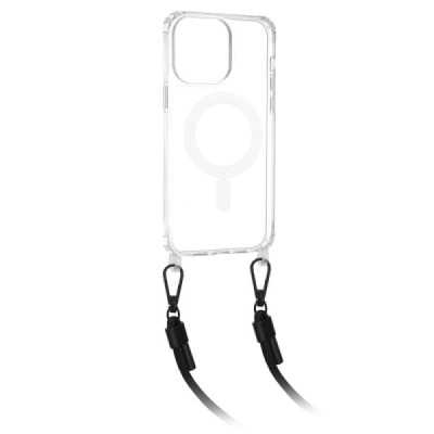 Husa pentru iPhone 13 Pro - Techsuit Acrylic MagSafe Crossbody - Black - 2