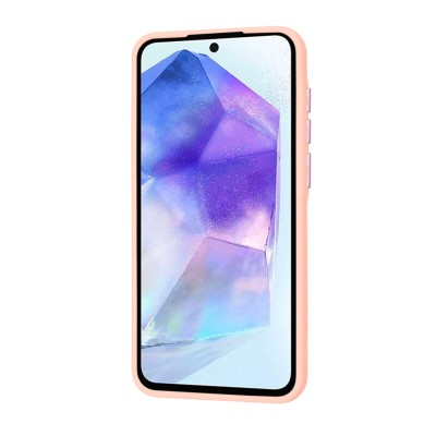 Husa Samsung Galaxy A55 5G Techsuit HaloFrost Series, roz - 2 Husa Samsung Galaxy A55 5G Techsuit HaloFrost Series, roz - 2