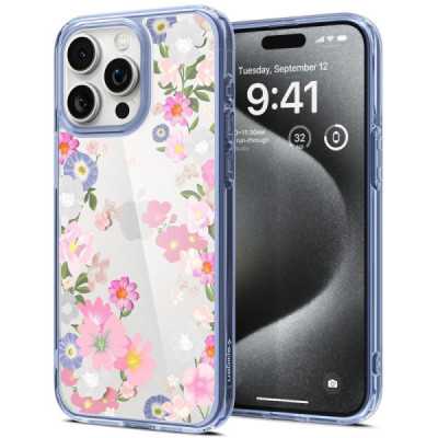 Husa pentru iPhone 15 Pro - Spigen Ultra Hybrid - Blossom - 1