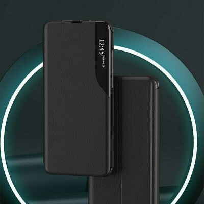 Husa Samsung Galaxy A50 Eco Leather View flip tip carte, negru - 2 Husa Samsung Galaxy A50 Eco Leather View flip tip carte, negru - 2