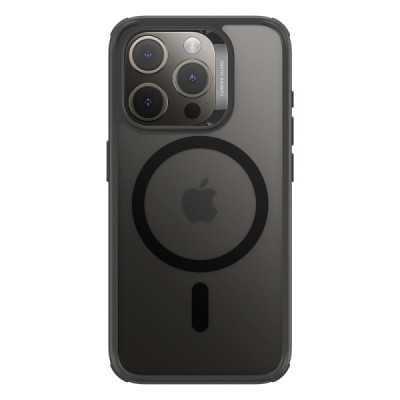 Husa pentru iPhone 15 Pro - ESR Classic Hybrid HaloLock - Frosted Black - 4