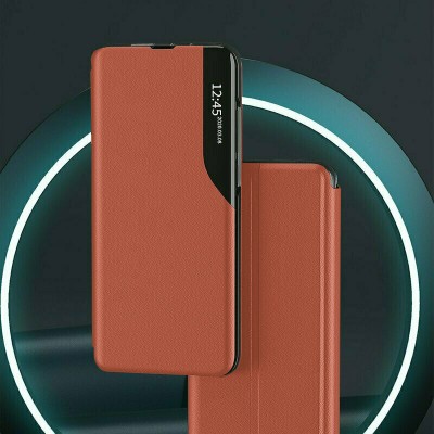 Husa Samsung Galaxy A51 4G Eco Leather View Flip Tip Carte - Portocaliu - 3 Husa Samsung Galaxy A51 4G Eco Leather View Flip Tip Carte - Portocaliu - 3
