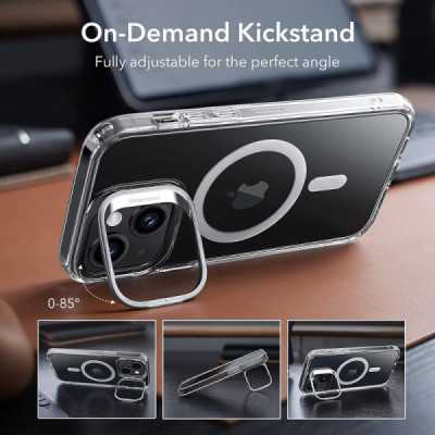 Husa pentru iPhone 14 Plus - ESR Classic Kickstand HaloLock - Clear - 3