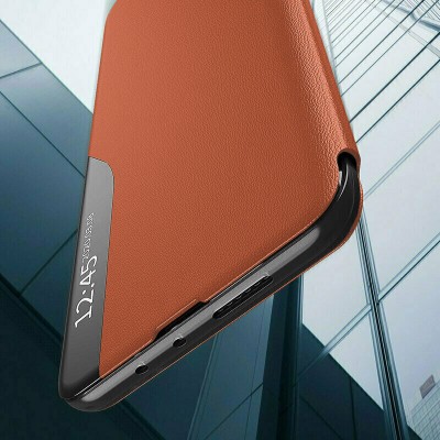 Husa Samsung Galaxy A51 4G Eco Leather View Flip Tip Carte - Portocaliu - 4 Husa Samsung Galaxy A51 4G Eco Leather View Flip Tip Carte - Portocaliu - 4