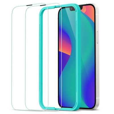 Folie pentruiPhone 13 Pro Max / 14 Plus (set 2) - ESR Tempered Glass - Clear - 1