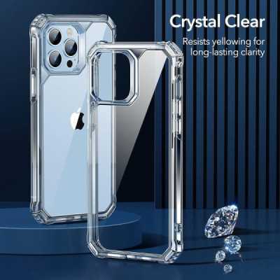 Husa pentru iPhone 13 Pro Max + 2x Folie - ESR Air Armor 360 - Clear - 3