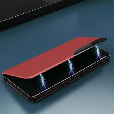 Husa Samsung Galaxy A51 4G Eco Leather View Flip Tip Carte - rosu - 2 Husa Samsung Galaxy A51 4G Eco Leather View Flip Tip Carte - rosu - 2