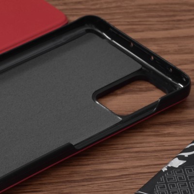 Husa Samsung Galaxy A51 4G Eco Leather View Flip Tip Carte - rosu - 5 Husa Samsung Galaxy A51 4G Eco Leather View Flip Tip Carte - rosu - 5