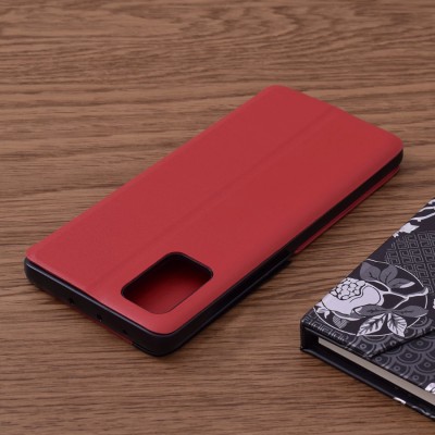 Husa Samsung Galaxy A51 4G Eco Leather View Flip Tip Carte - rosu - 6 Husa Samsung Galaxy A51 4G Eco Leather View Flip Tip Carte - rosu - 6