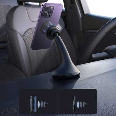 Suport Auto pentru Parbriz - JoyRoom (JR-ZS356) - Black - 7