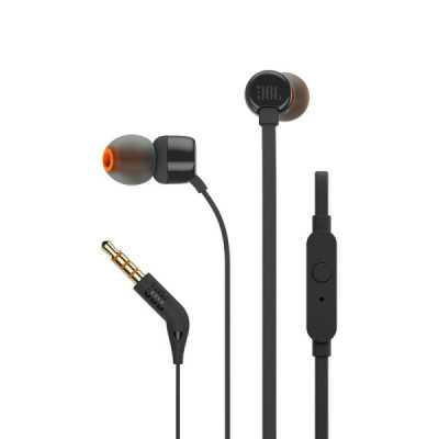 Casti cu Fir, Mufa Jack - JBL T110 (JBLT110BLK) - Black - 2