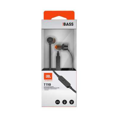 Casti cu Fir, Mufa Jack - JBL T110 (JBLT110BLK) - Black - 7