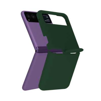 Husa pentru Motorola Razr 40 - Techsuit Soft Edge Silicone - Dark Green - 1