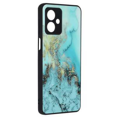 Husa pentru Motorola Moto G54 - Techsuit Glaze Series - Blue Ocean - 5