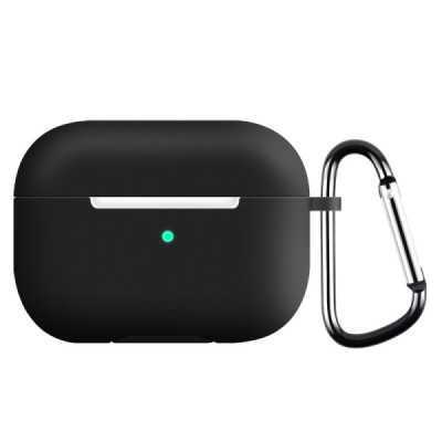 Husa pentru Apple AirPods 3 - Techsuit Silicone Case - Black - 1