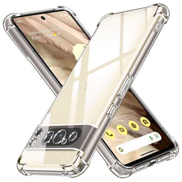 Husa pentru Google Pixel 8 Pro - Techsuit Shockproof Clear Silicone - Clear