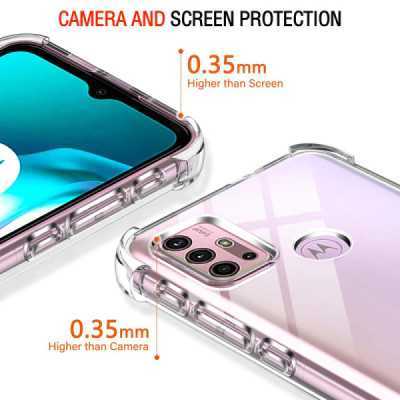 Husa pentru Motorola Moto G10 / Moto G20 / Moto G30 - Techsuit Shockproof Clear Silicone - Clear - 2