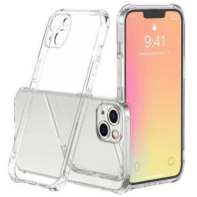 Husa pentru iPhone 14 Plus - Techsuit Shockproof Clear Silicone - Clear - 4