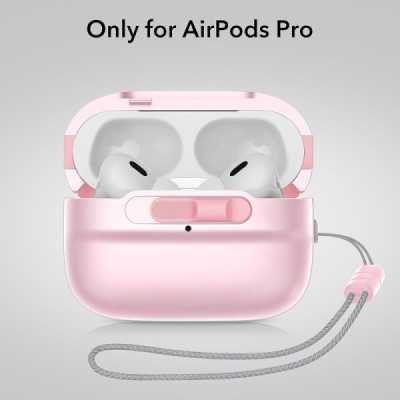 Husa pentru Apple AirPods Pro 1 / 2 - ESR Pulse Magnetic HaloLock - Pink - 5