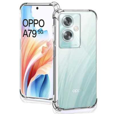 Husa pentru Oppo A79 5G - Techsuit Shockproof Clear Silicone - Clear - 2