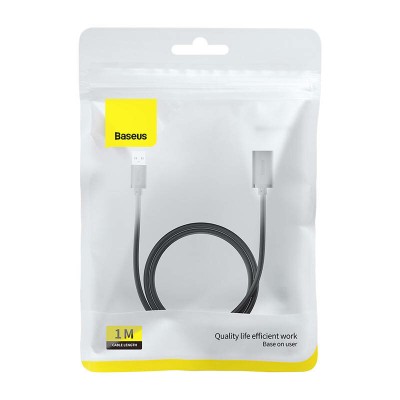 Cablu extensie USB, 1m Baseus AirJoy Series, negru - 4 Cablu extensie USB, 1m Baseus AirJoy Series, negru - 4