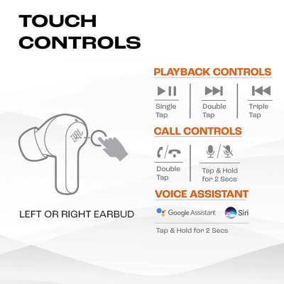 Casti in-ear Bluetooth cu microfon TWS JBL Wave 200, negru - 4 Casti in-ear Bluetooth cu microfon TWS JBL Wave 200, negru - 4