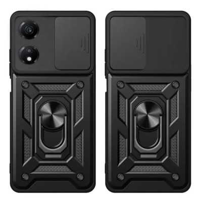 Husa pentru Honor X7b - Techsuit CamShield Series - Black - 3