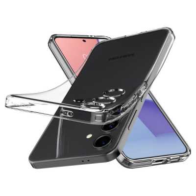 Husa pentru Samsung Galaxy S24 Plus - Spigen Liquid Crystal - Clear - 6