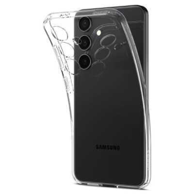 Husa pentru Samsung Galaxy S24 Plus - Spigen Liquid Crystal - Clear - 7