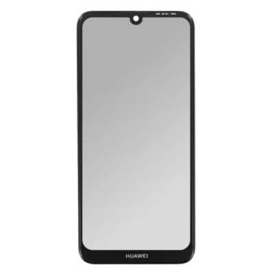 Ecran LCD IPS cu Touchscreen si Rama Compatibil cu Huawei Y6 / Y6s / Y6 Pro - OEM (14634) - Black - 1